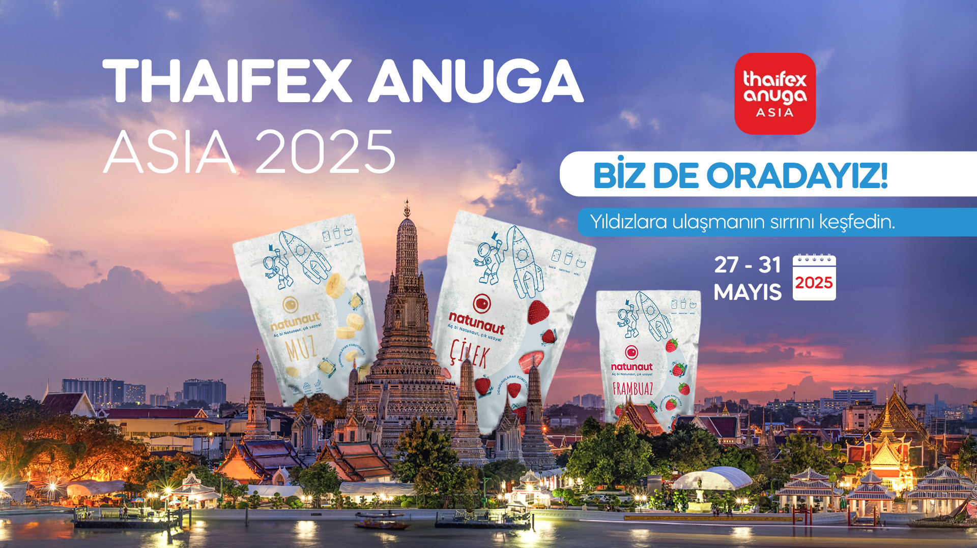 Natunaut | THAIFEX – Anuga Asia 2025’teyiz!