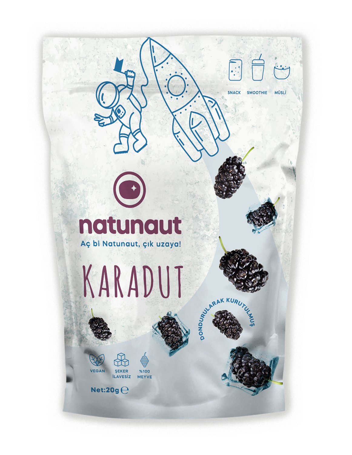 Natunaut | Natunaut Freeze Dried Çilek