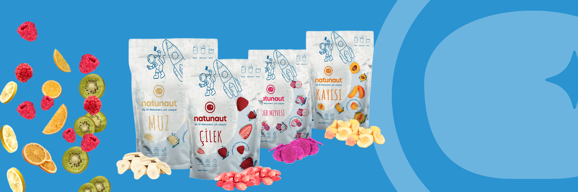 Natunaut | Natunaut Freeze Dried Çilek